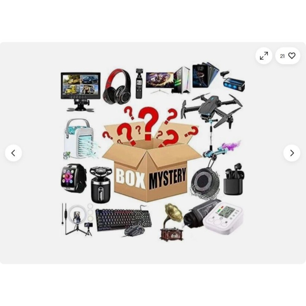 NEW SEALED AMAZON Mystery Small/medium Box Liquidation Merchandise Resale